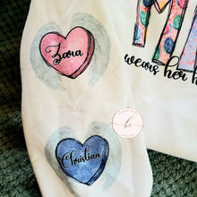 Load image into Gallery viewer, This mama wears her heart on her sleeve