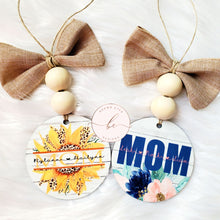 Load image into Gallery viewer, Mom Car Charm