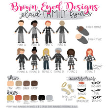 Load image into Gallery viewer, Stick Family Christmas Ornament