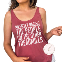 Load image into Gallery viewer, Silently racing the people on the other treadmills
