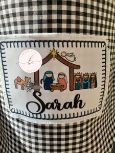 Personalized Christmas basket