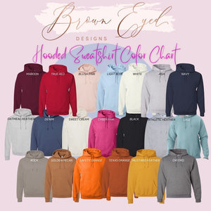 Love more worry less hoodie